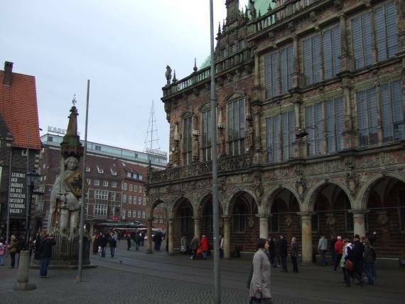 Bremen Rathaus und Roland