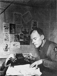Klaus Mann 1944 als Statt Sergeant der 5th United States Army in Italien