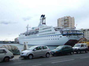 MS-Astoria im Hafen von Sete am 27. September 2007