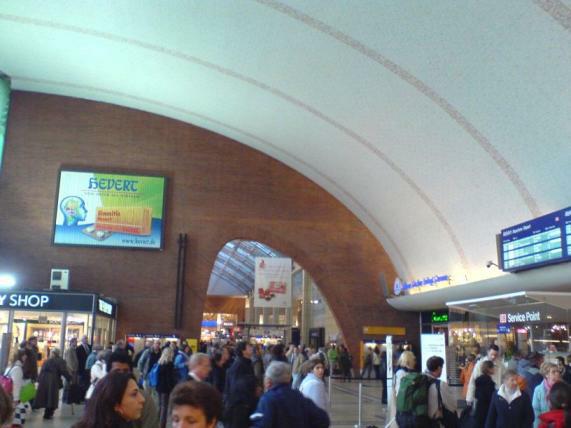 Empfangshalle des Kölner Hauptbahnhofs