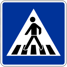 Fussgängerüberweg, Zeichen 350 Straßenverkehrsordnung