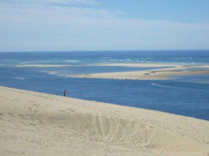 Dune du Pilat - Ausblick auf die Banc d'Arguin