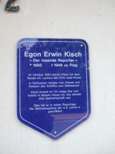 Egon Erwin Kisch in Dykhausen