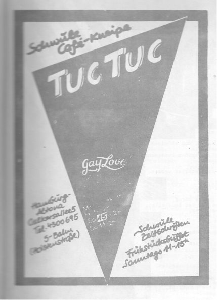 Café Tuc Tuc (Reklame, 1981)