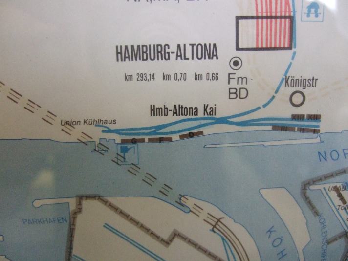 Schienenanlagen Hafenbahn Altona