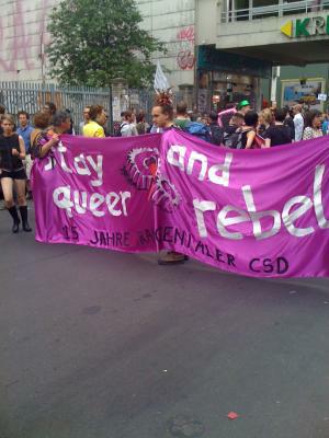 tCSD 2012 - stay queer and rebel
