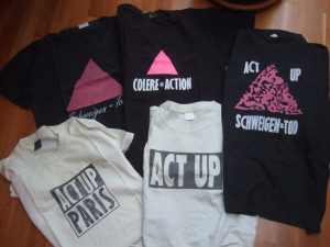 ACT UP - T-Shirts, Anfang 1990er Jahre