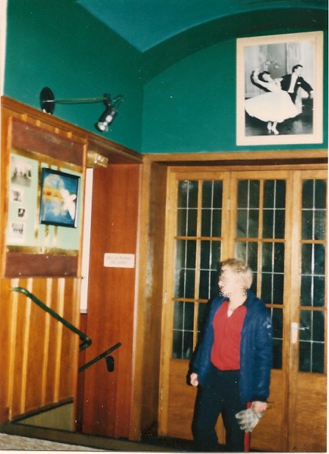 SCHULZ bei Übernahme 1984, Tür zum zweiten Saal