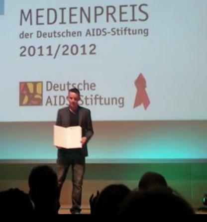 Marcel Dams Medienpreis 2011/12 der Deutschen Aids-Stiftung (Foto: Patrik Maas)