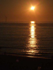 Abendstimmung am Strand