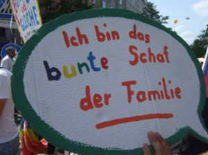 CSD München 2013 das bunte Schaf der Familie