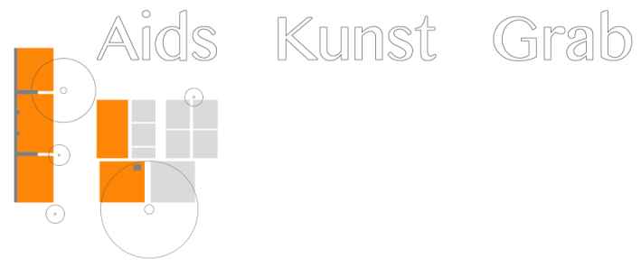 Aids Kunst Grab - Logo zum Gestaltungswettbewerb Aids-Gemeinschaftsgrab Berlin