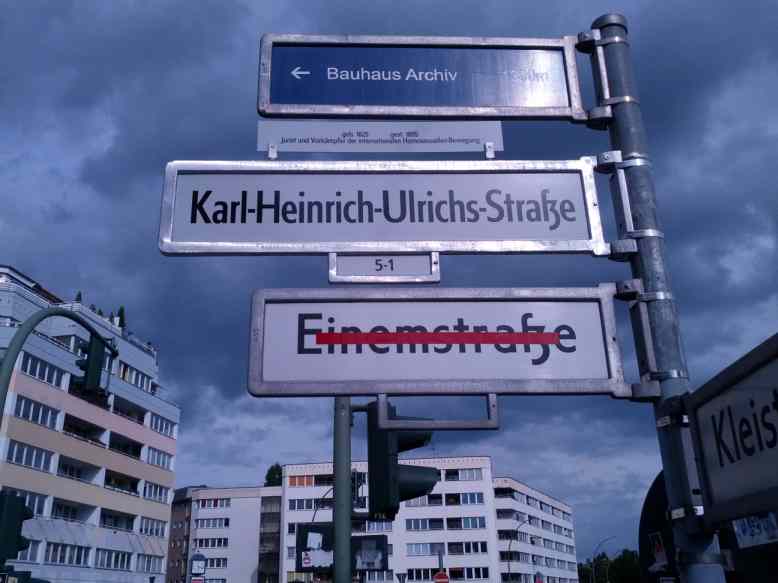 Karl Heinrich Ulrichs Strasse Berlin 2014