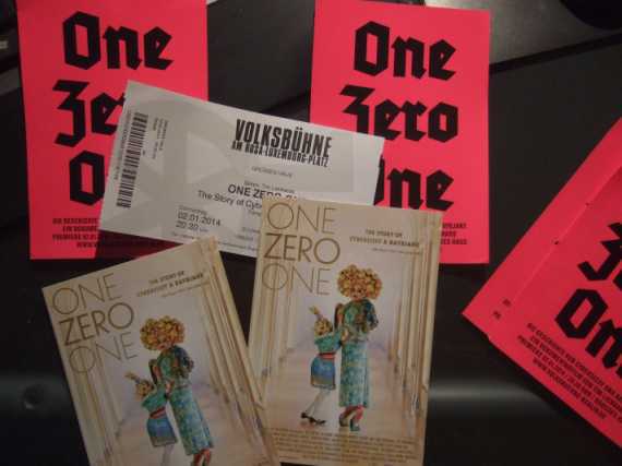 One Zero One Premiere Berlin 2. Januar 2014 Volksbühne