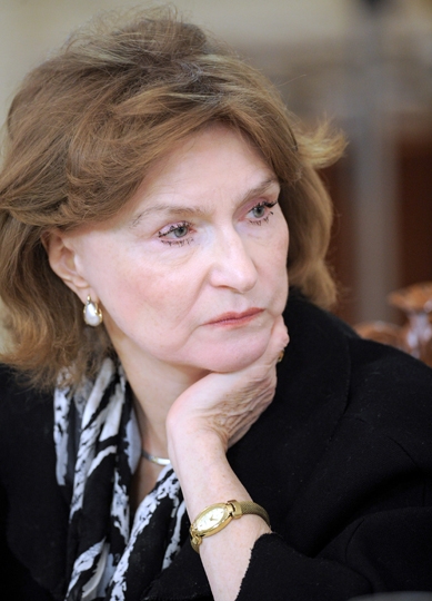 Natalia Narochnitskaya im Februar 2012 (Foto: wikimedia / Premier.gov.ru)