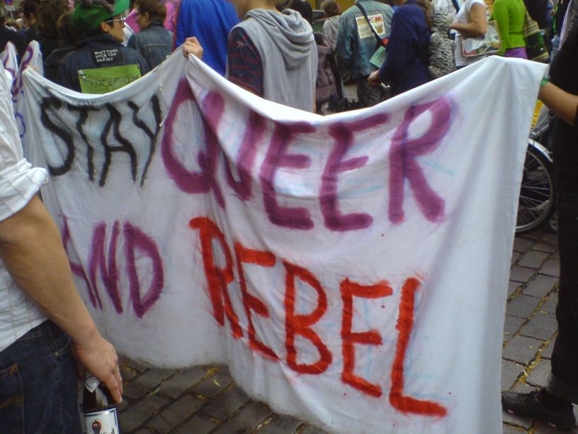 stay queer and rebel