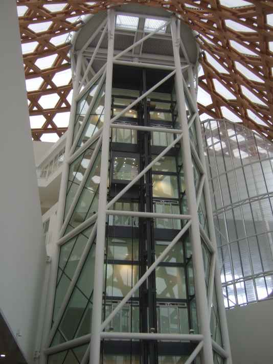 Centre Pompidou Metz Detail innen