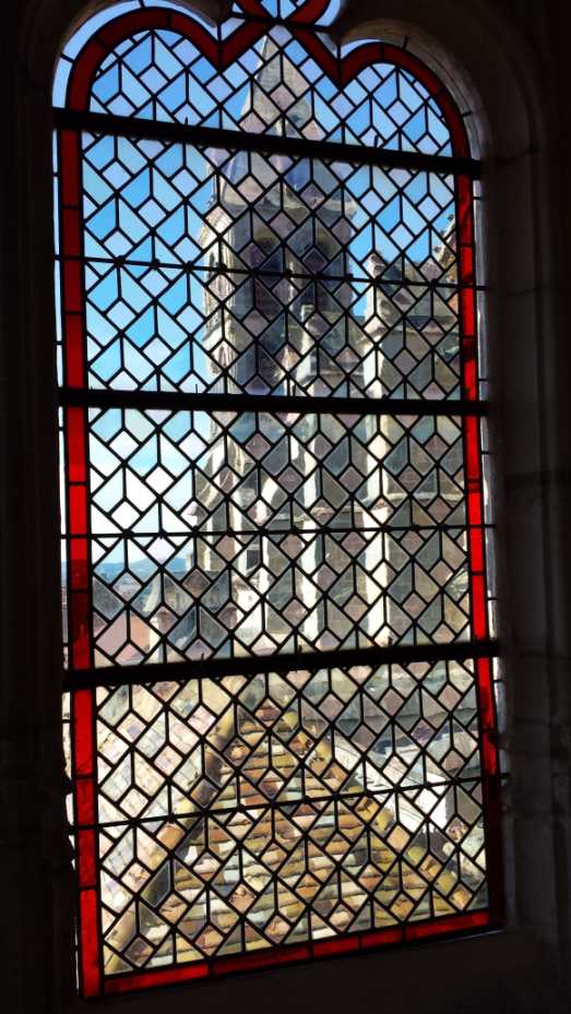 Blick auf die Kathedrale aus dem Kapitelsaal