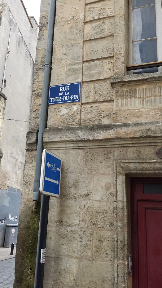 Bordeaux rue de la Tour du Pin 1