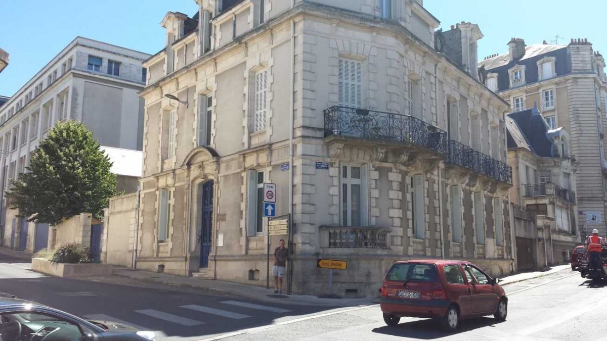 Michel Foucault Geburtshaus in Poitier