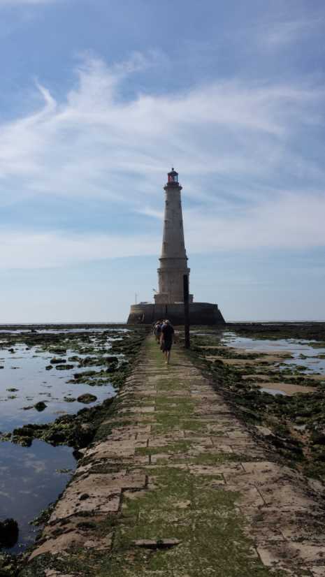 phare de Cordouan - die letzten Meter zu Fuß