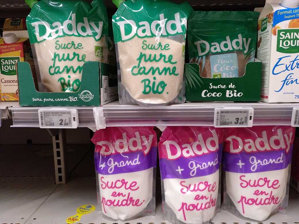 sugar daddy - in Puder - Form, oder als Bio ?