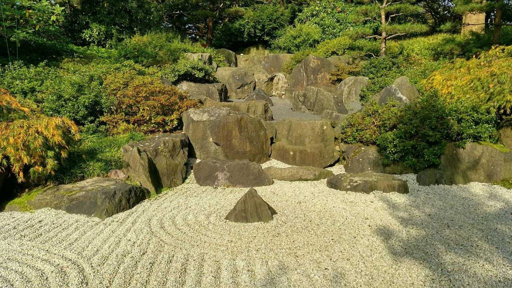 Zen Garten als Ort der Hingabe