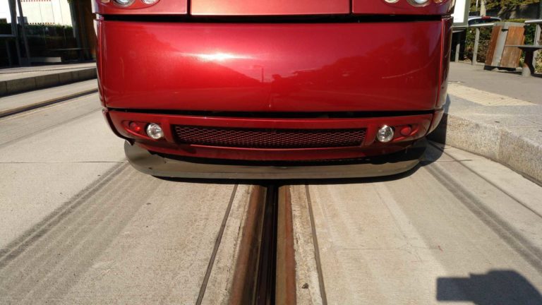 die Strassenbahn Clermont Ferrand Translohr NTL 2mecs