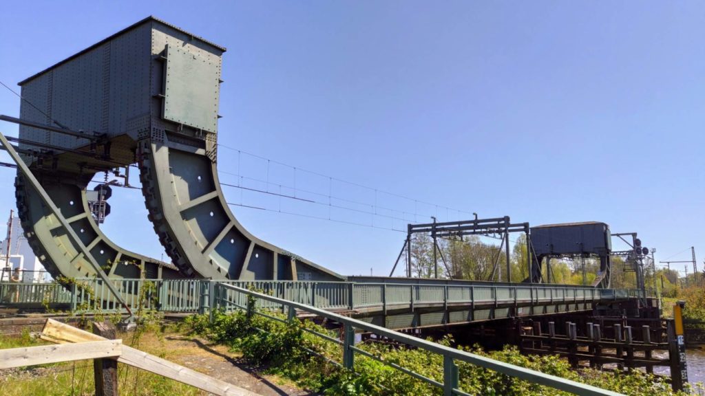 Eisenbahn Klappbrücke Oldenburg