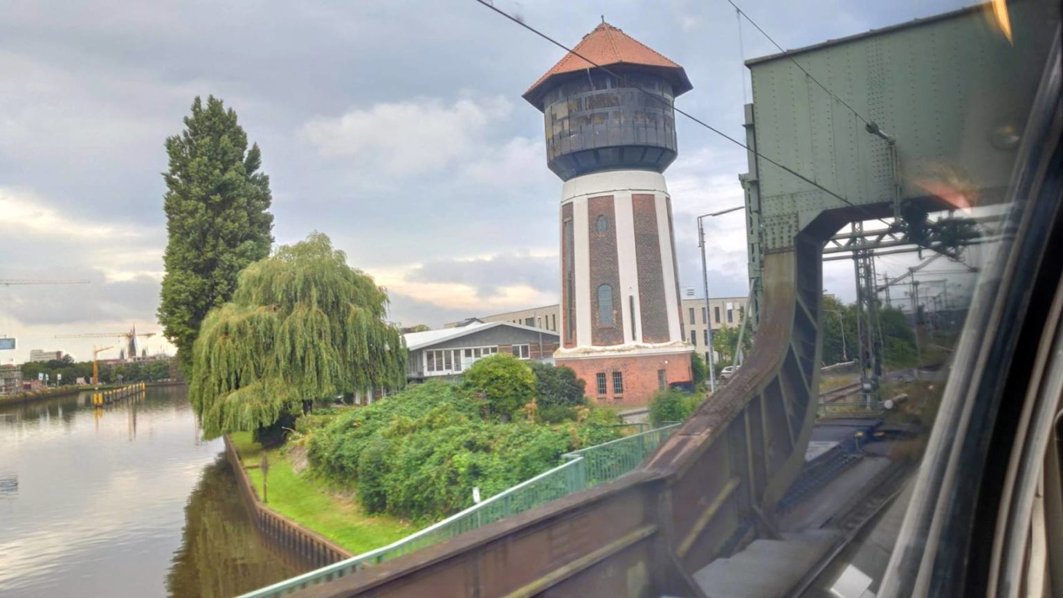 Eisenbahn Klappbrücke Oldenburg Denkmal 2mecs