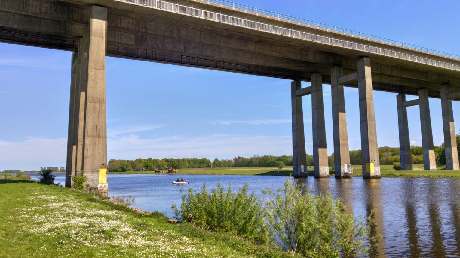 Oldenburg huntebrücke Bundesautobahn 29