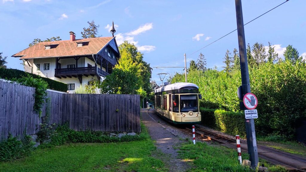 Pöstlingbergbahn - steilste Eisenbahn der Welt